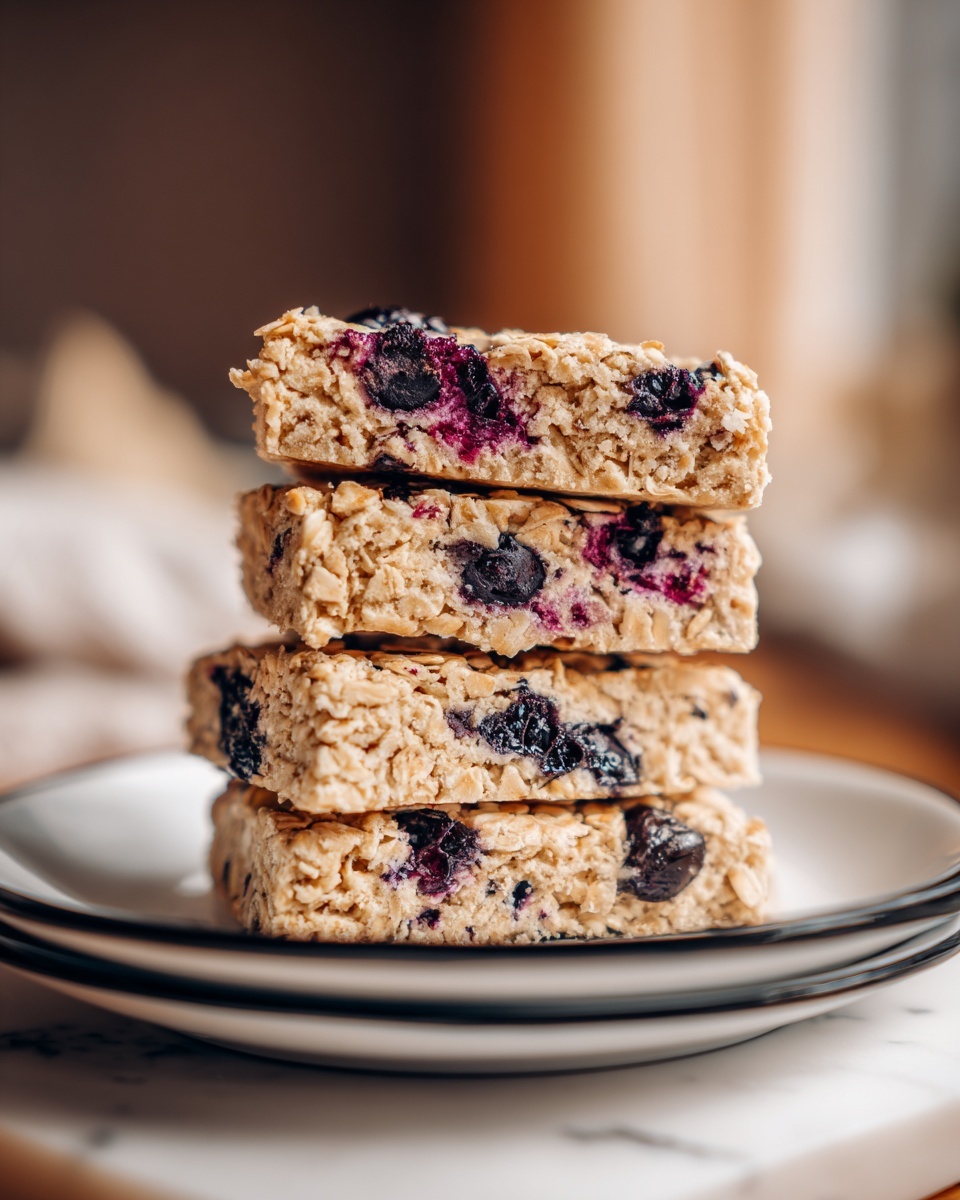 Oatmeal Bars Breakfast Recipe - Recipe Image