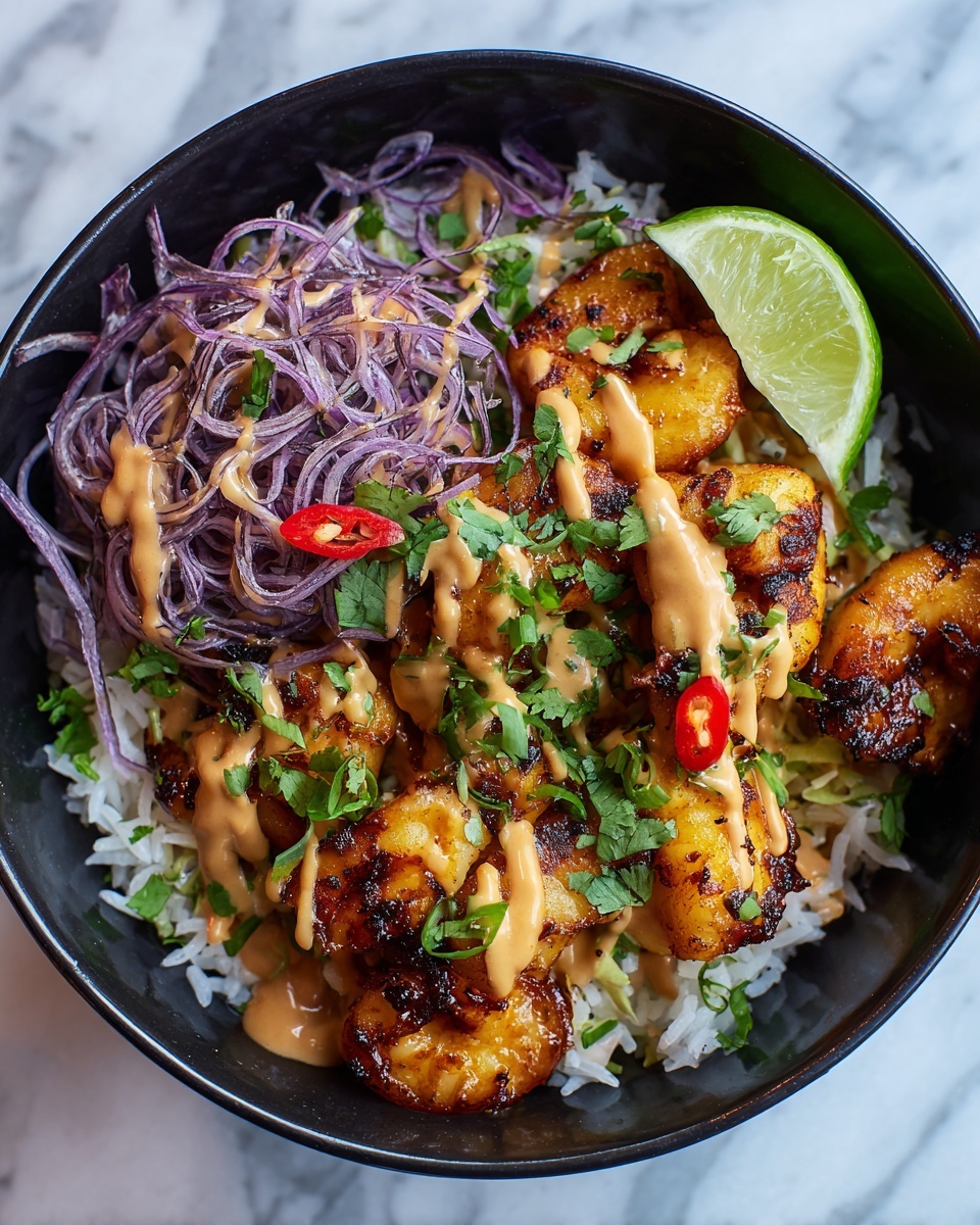Chicken Satay Rice Bowls Recipe - Recipe Image