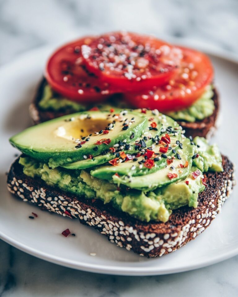 Creamy Avocado Toast with Optional Toppings Recipe
