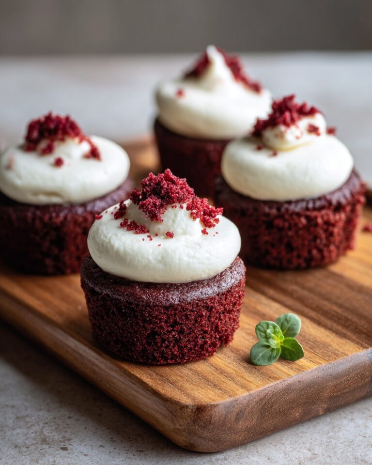 Red Velvet Cheesecake Mini Pies Recipe
