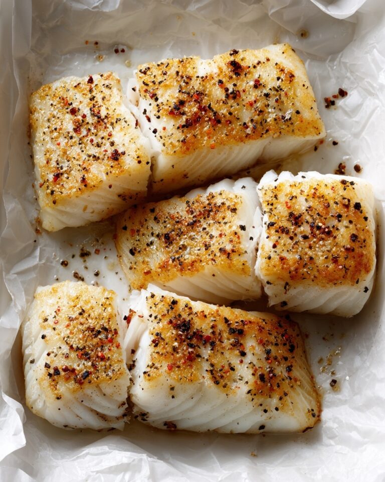 Butter-Baked Haddock with Parmesan and Lemon Recipe