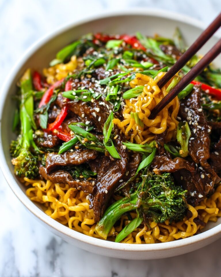 Sticky Beef Noodles: A Quick and Satisfying Meal Recipe