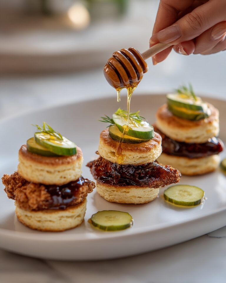 Hot Honey Chicken Biscuits Recipe