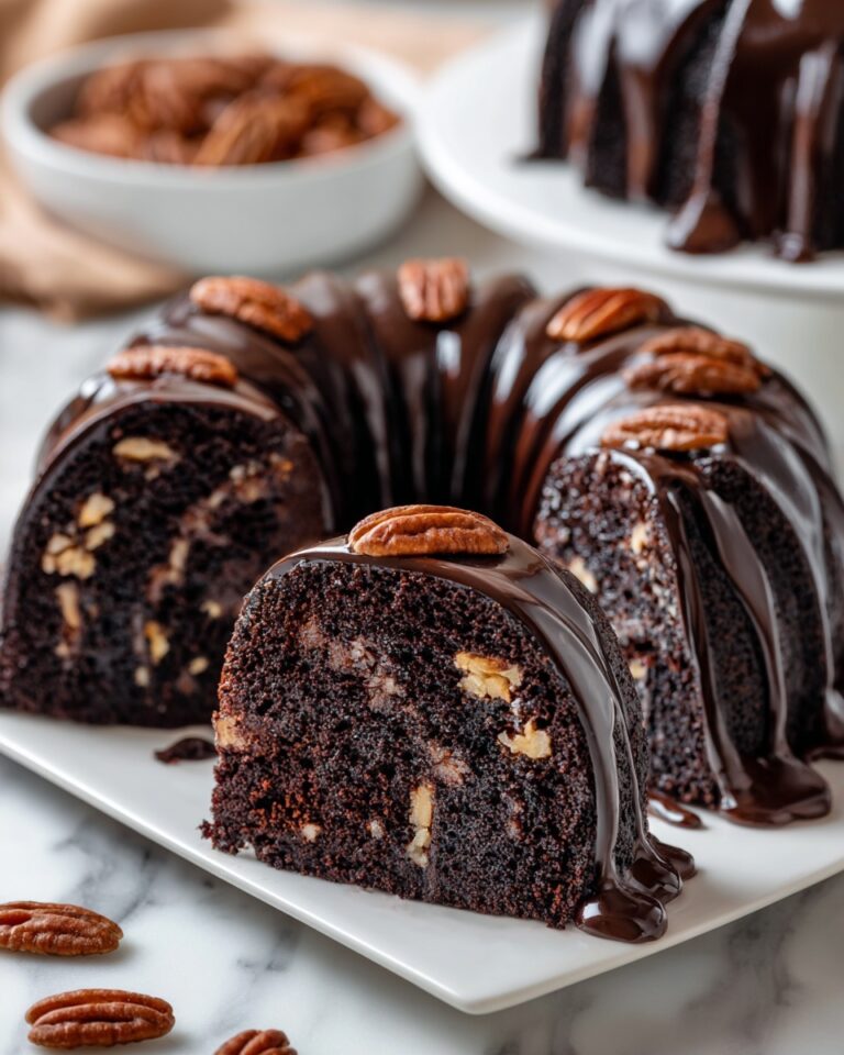 Chocolate Pecan Dream Cake Recipe