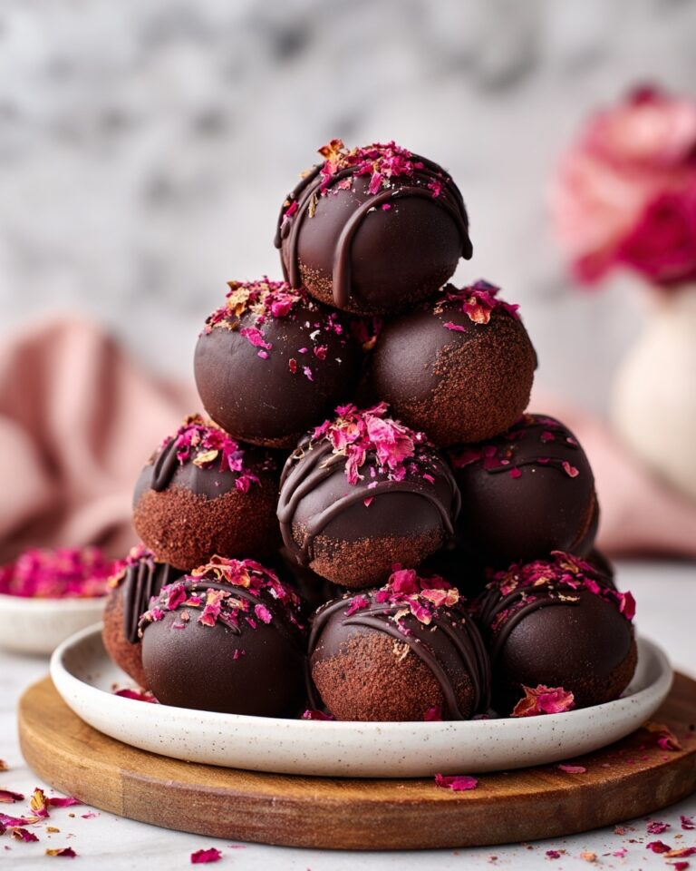 Fudgy Chocolate Beet Truffles Recipe
