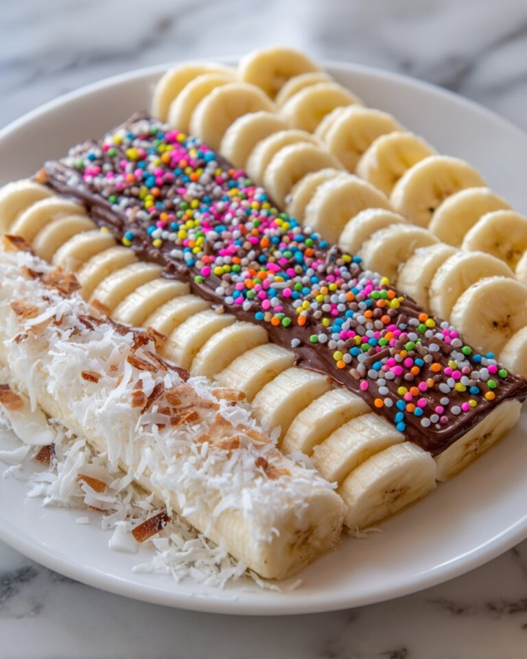 Banana Sushi with Chocolate, Coconut, and Rice Krispies Recipe