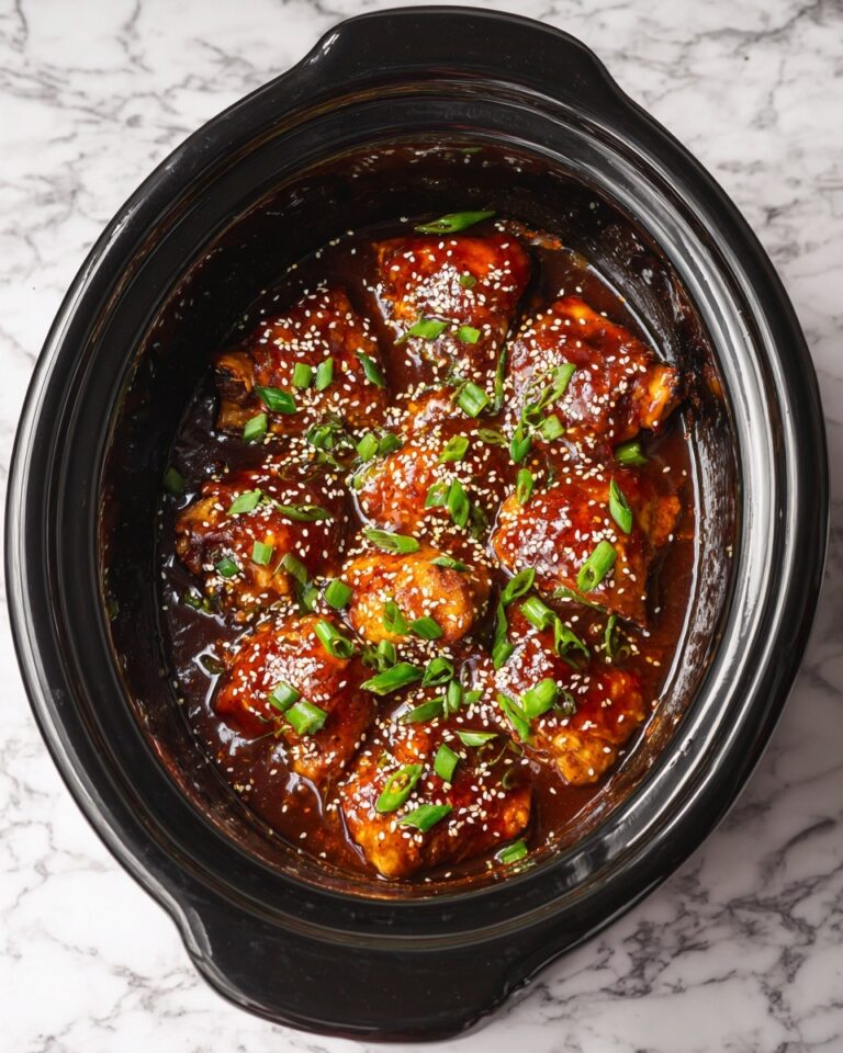 Slow Cooker Honey Garlic Chicken Recipe