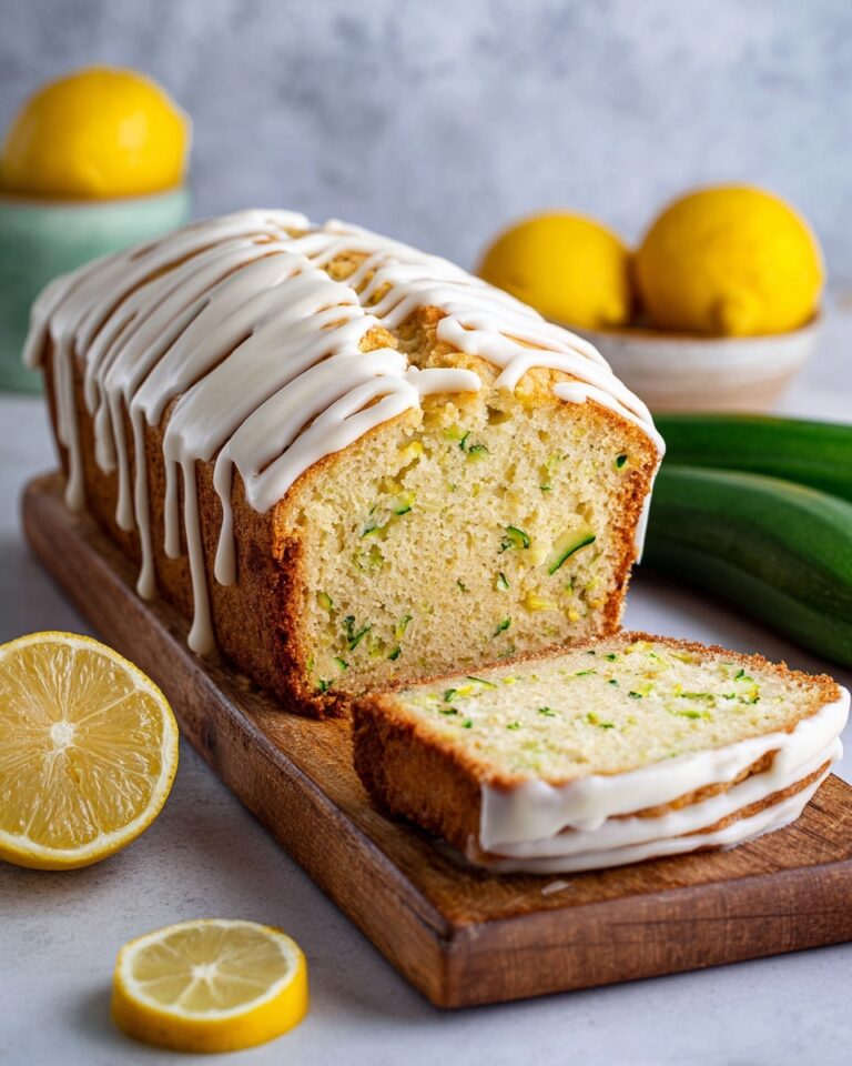 Lemon Zucchini Bread with Lemon Glaze Recipe