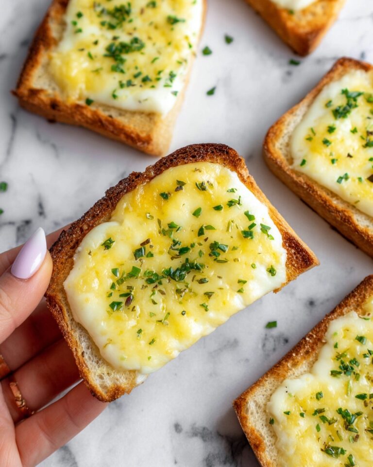 Cheesy Garlic Bread Recipe