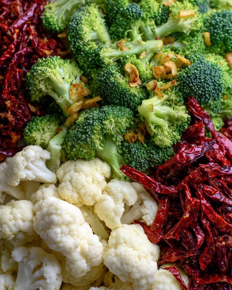 Cauliflower and Broccoli Salad with Sweet Vinegar Dressing Recipe