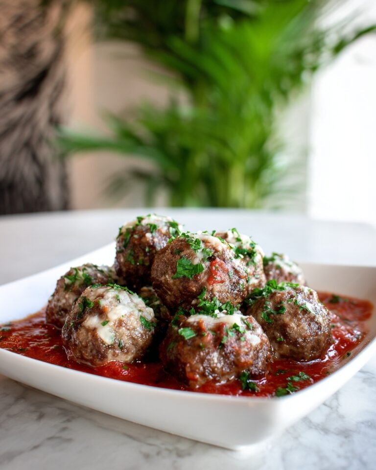 Baked Chicken Ricotta Meatballs with Spinach Recipe