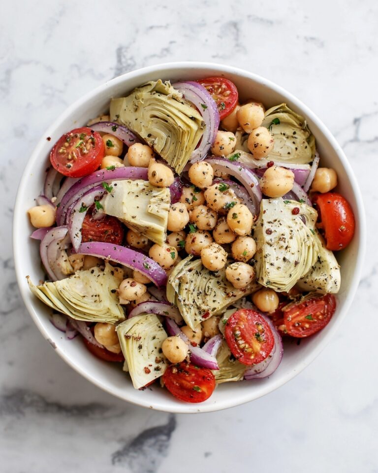 Tuscan Artichoke Tomato Salad Recipe