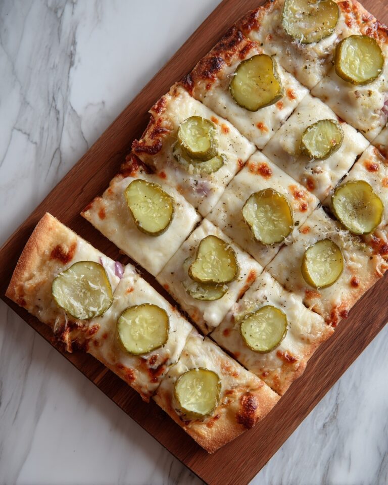 Cheesy Pickle Bread Recipe