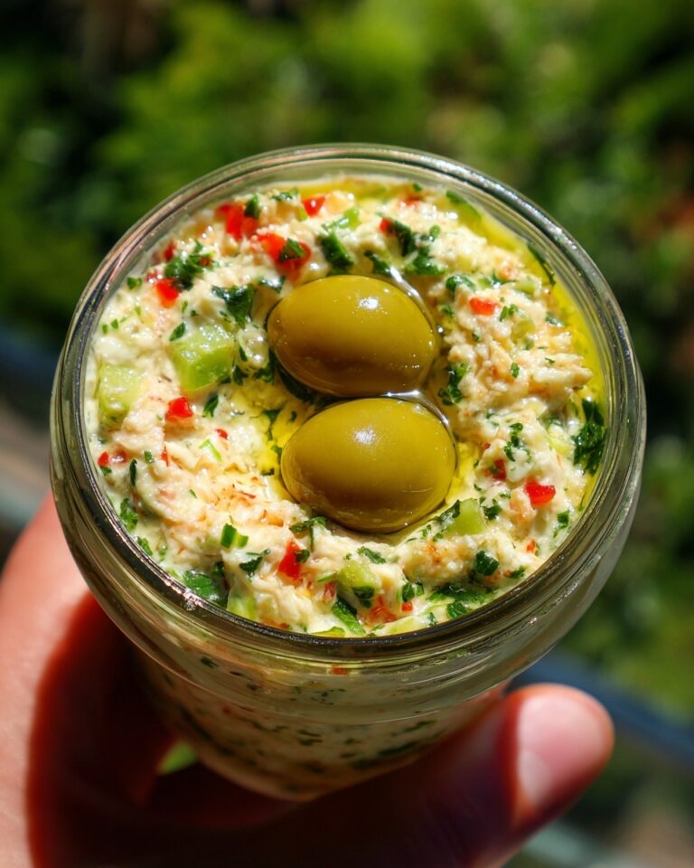 Olive Lovers’ Dream Dip – Creamy Feta & Green Olive Spread Recipe
