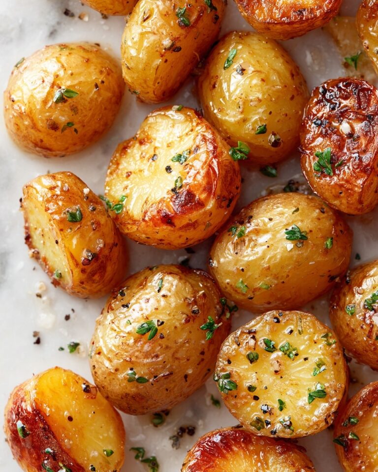 Creamy Garlic Sauce Potatoes Recipe