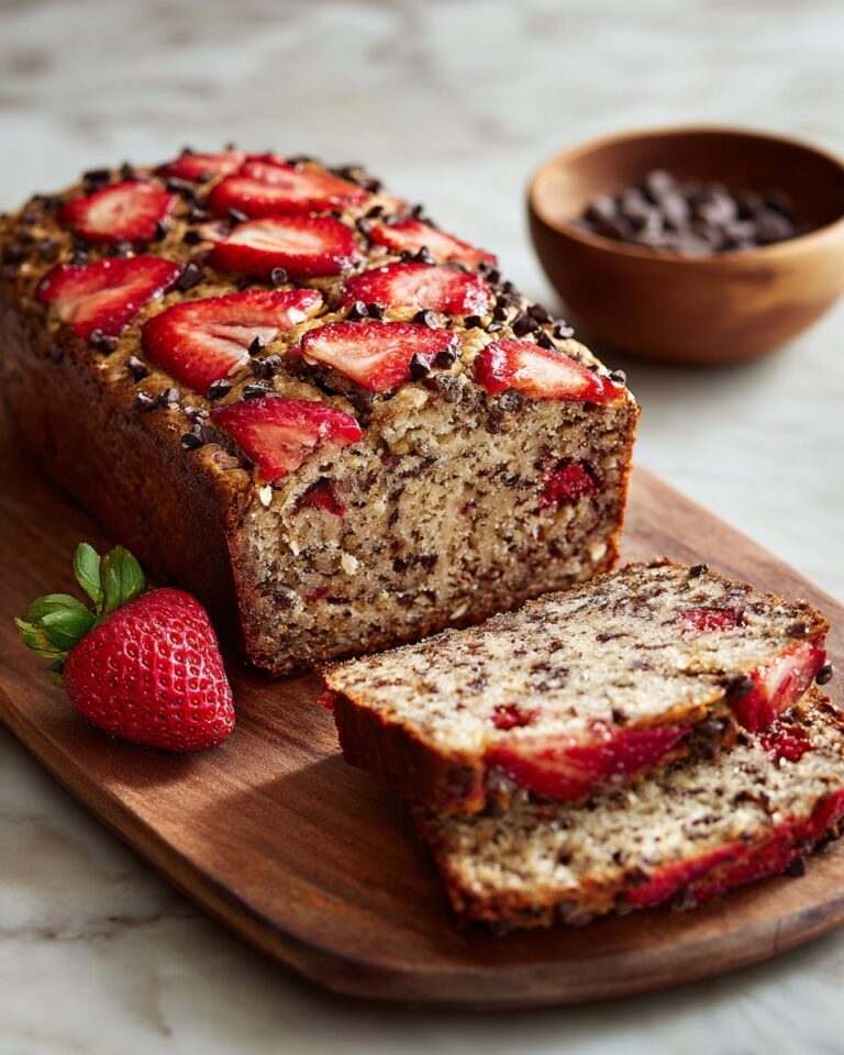 Chocolate Strawberry Bread Recipe