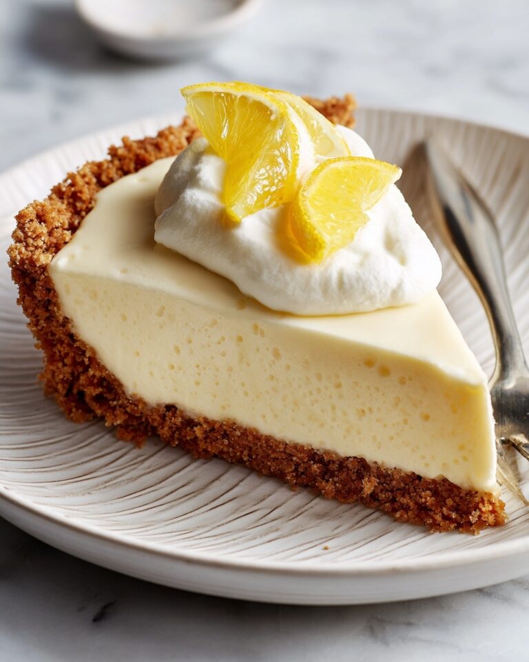 No-Bake Sugar-Free Lemon Pie Recipe