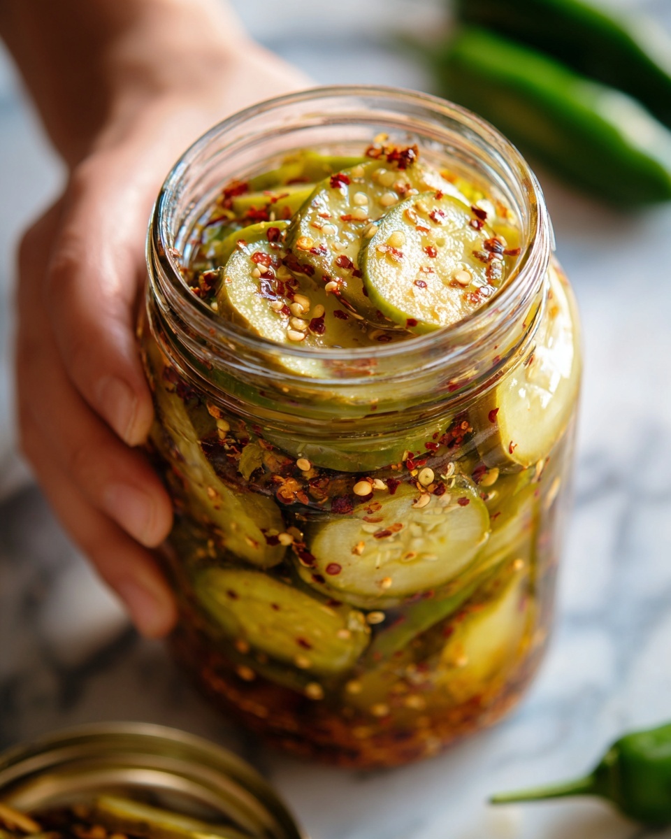 Sweet Heat Pickles Recipe - Recipe Image