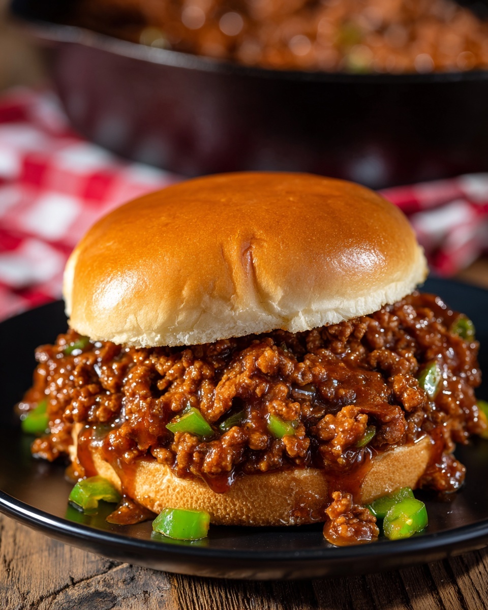 Philly Cheesesteak Sloppy Joes Recipe - Recipe Image