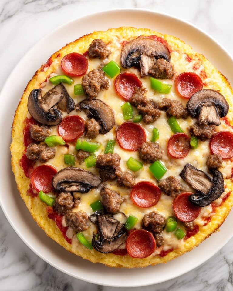 Low Carb Crustless Pizza Bowl Recipe