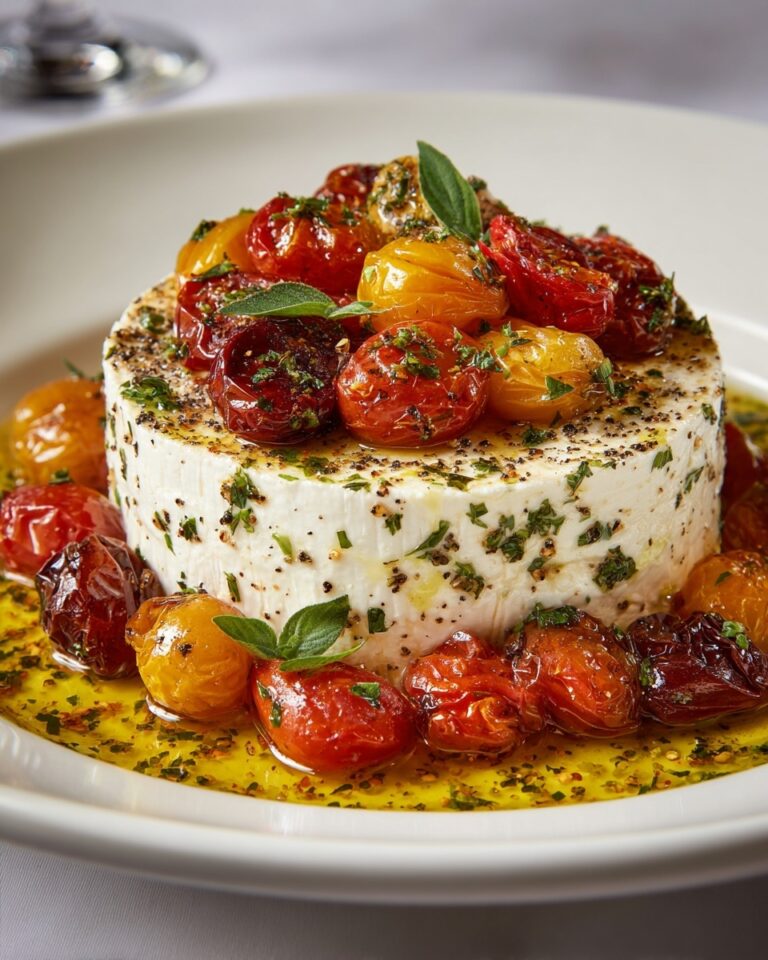 Burrata & Oven Roasted Tomato Salad Recipe
