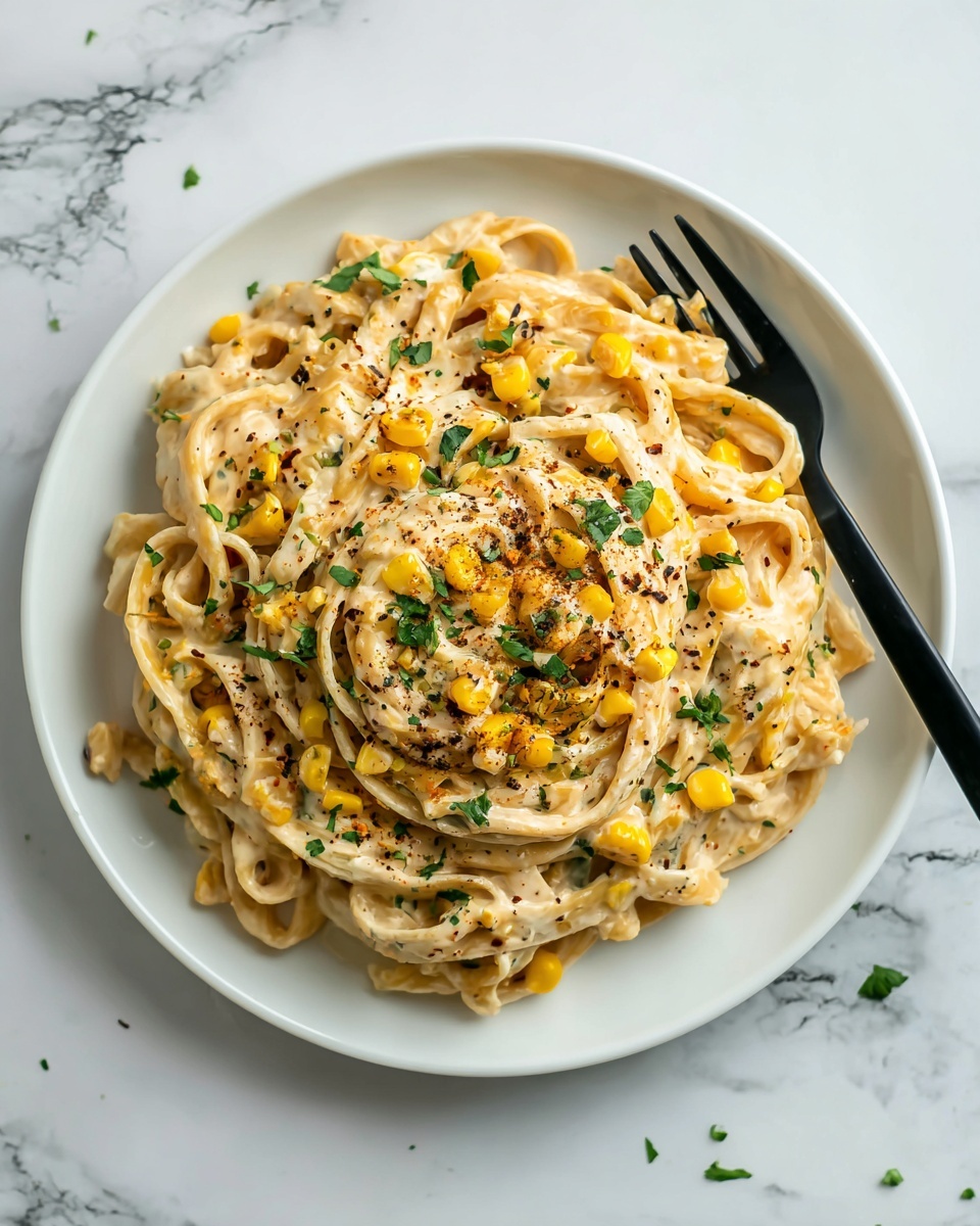 Creamy Oat Milk Alfredo Pasta Sauce Recipe - Recipe Image