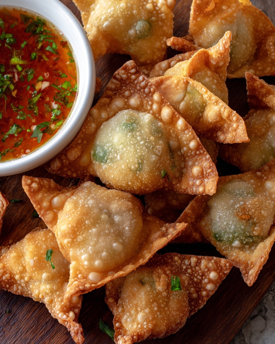 Crab Rangoon: A Deliciously Crispy Delight Recipe - Recipe Image