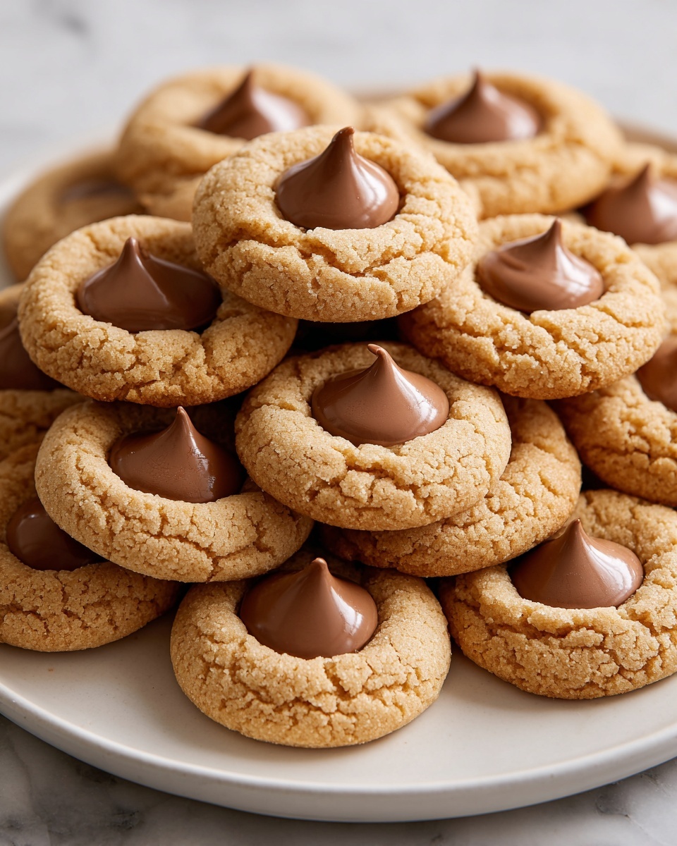 Peanut Butter Blossoms Recipe - Recipe Image