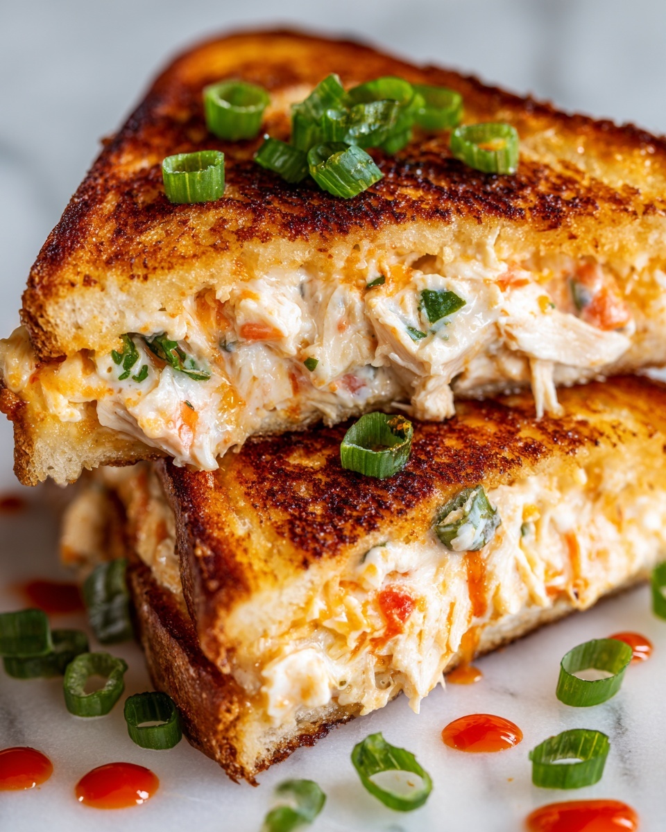 Spicy Crab Rangoon Melt Recipe - Recipe Image