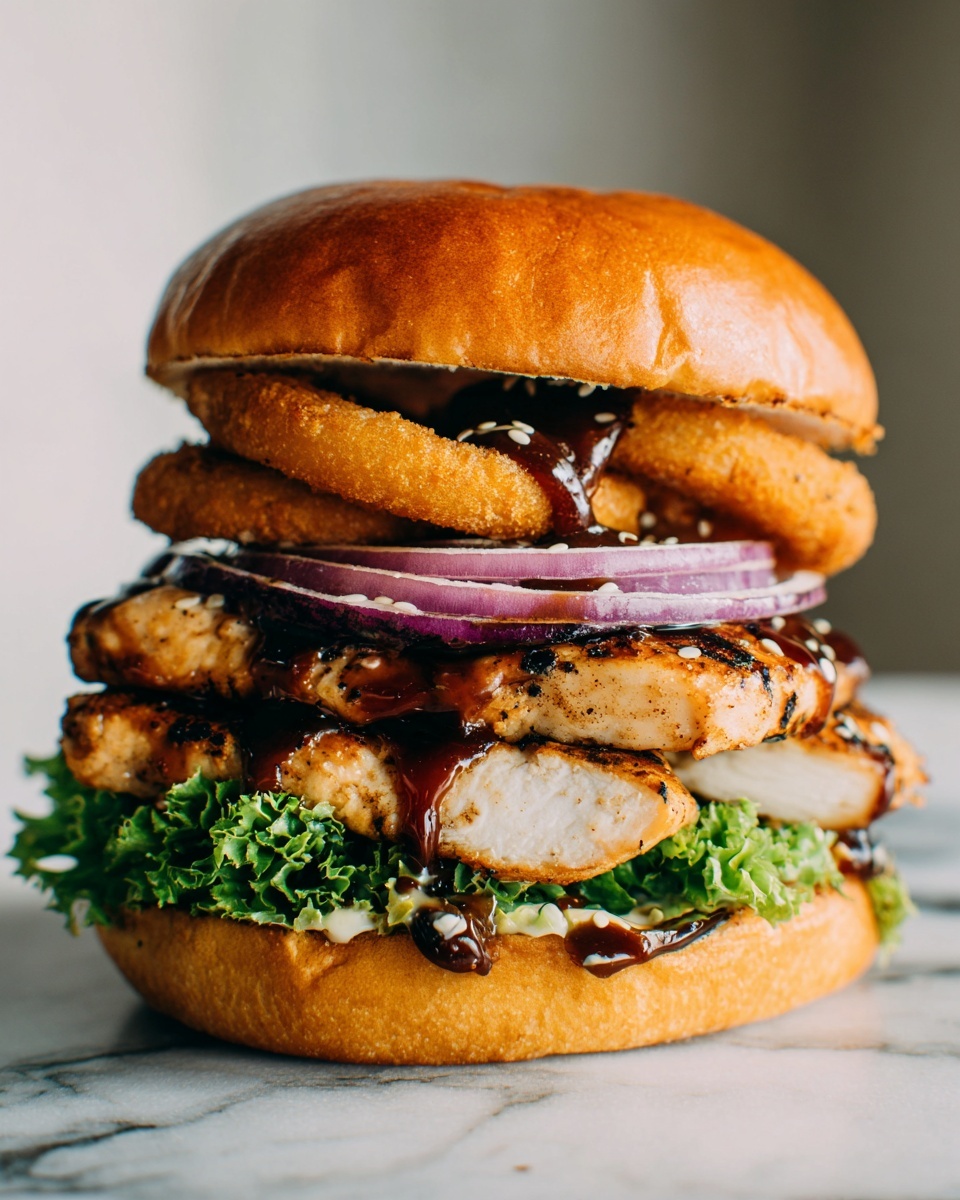 Teriyaki Chicken Burger Recipe - Recipe Image