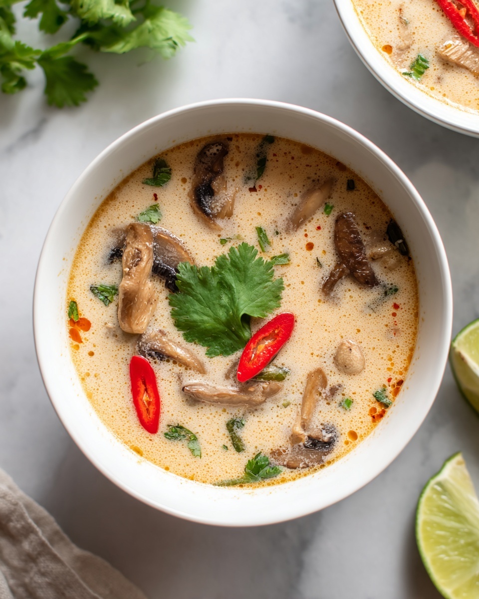 Slow Cooker Tom Kha Soup Recipe - Recipe Image