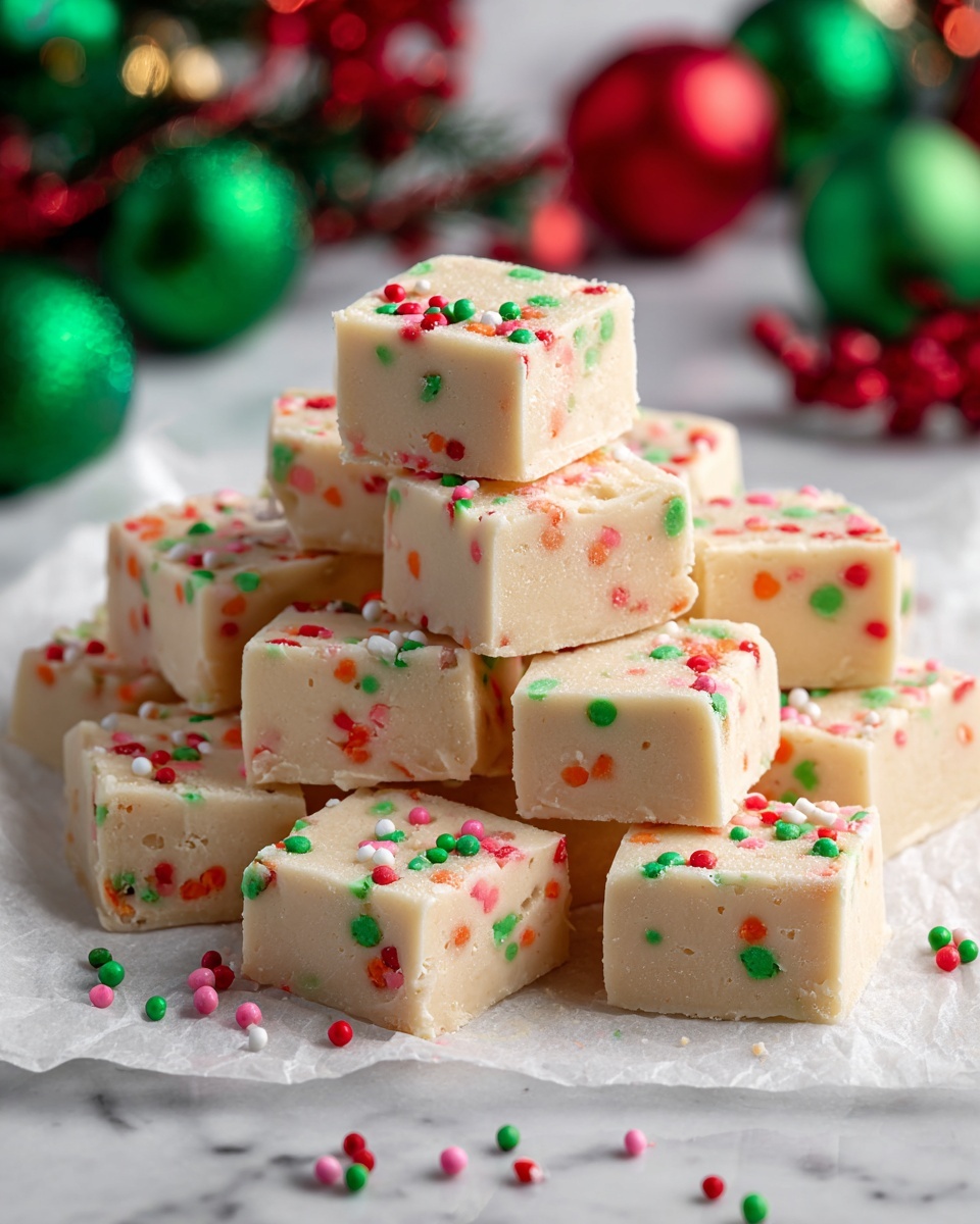 Christmas Shortbread Sugar Cookie Bites Recipe - Recipe Image