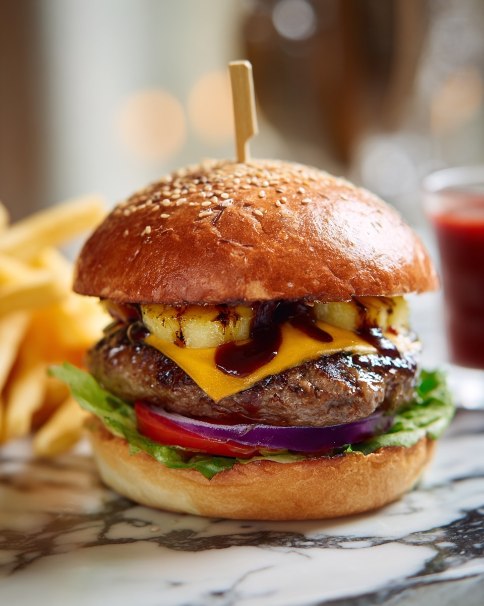 Hawaiian Burger Recipe - Recipe Image