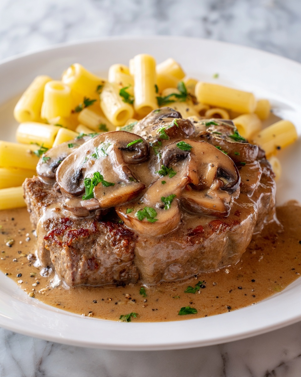 Creamy Mushroom Sauce Recipe for Steak Lovers Recipe - Recipe Image