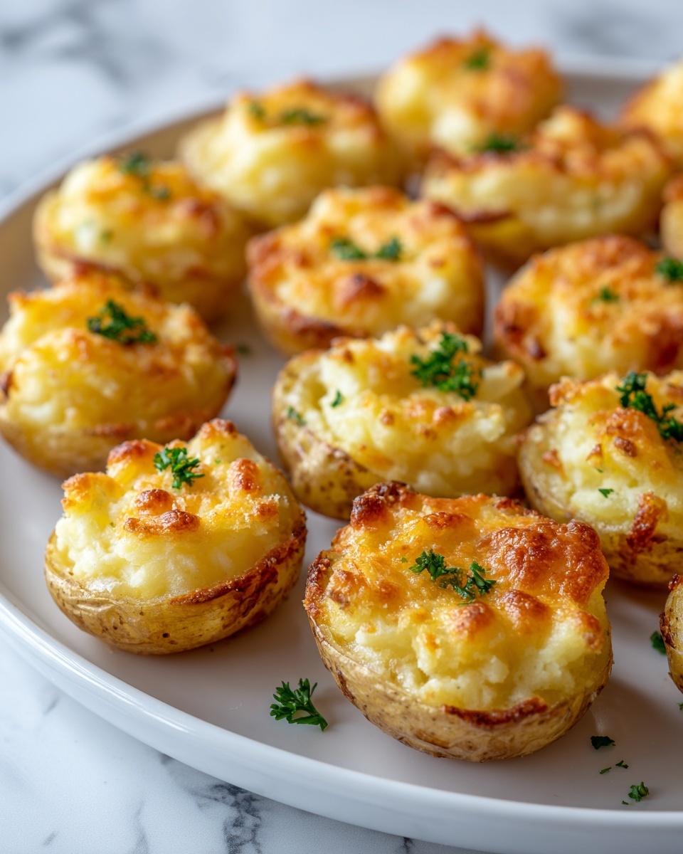 Crispy Parmesan Garlic Potatoes Recipe - Recipe Image