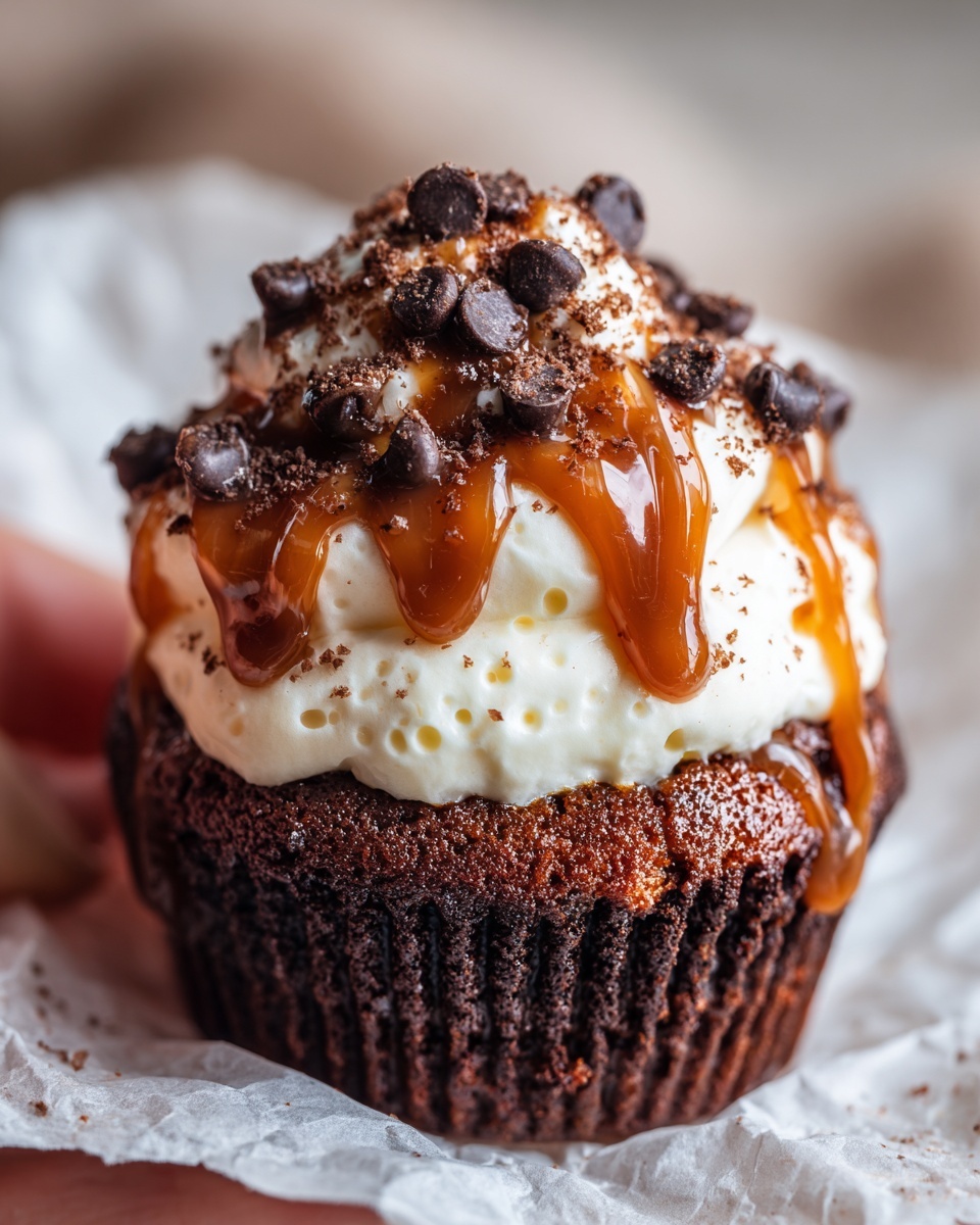 Brownie Bottom Mini Cheesecakes Recipe - Recipe Image