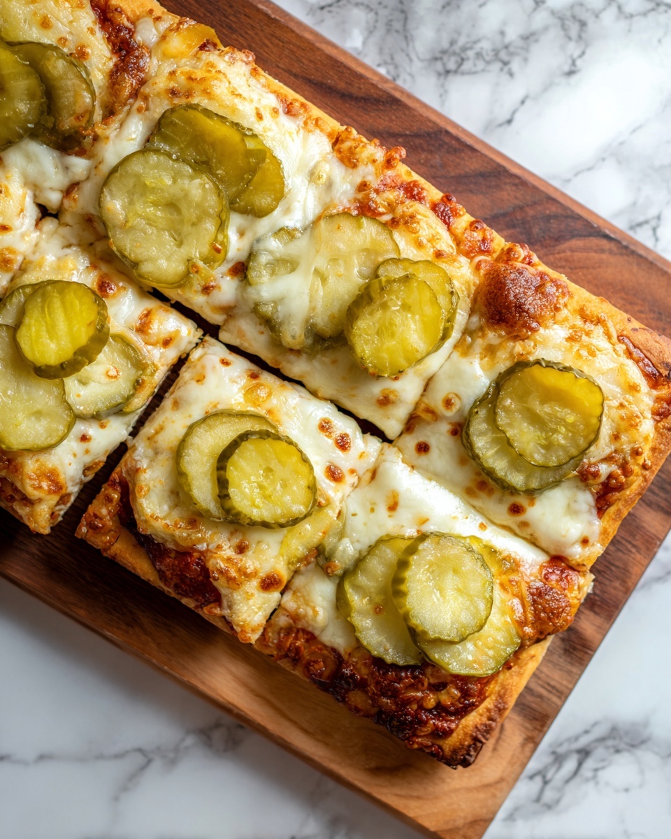 Cheesy Pickle Bread Recipe - Recipe Image