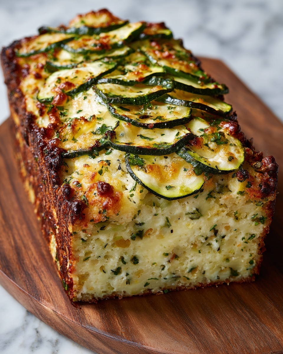 One Bowl Cheesy Zucchini Bread Recipe - Recipe Image