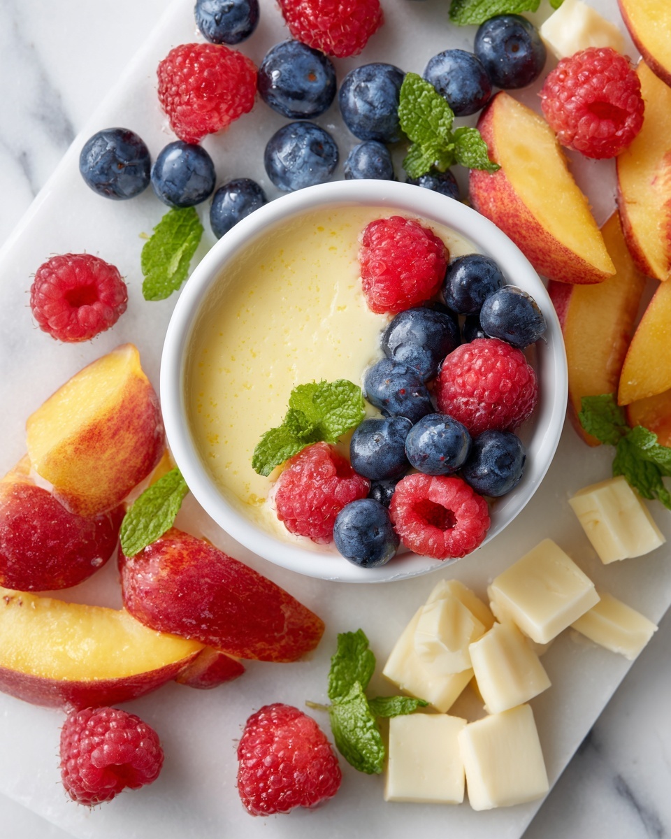 Vanilla Pudding with Fresh Fruit Recipe - Recipe Image
