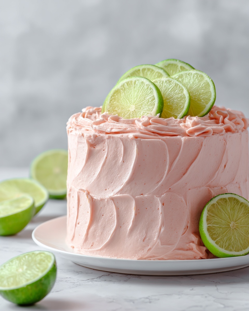 Strawberry Limeade Cake Recipe - Recipe Image