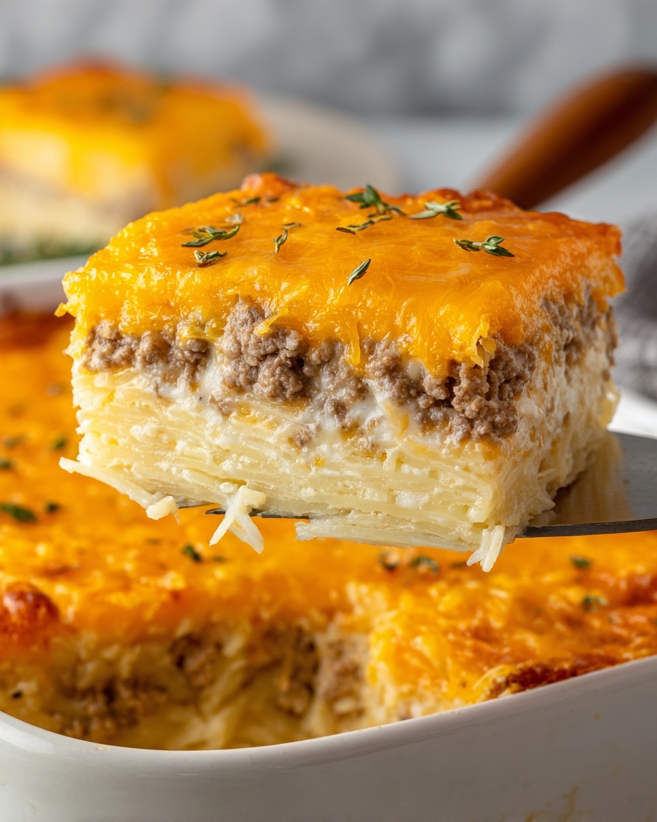 Easy Hobo Casserole Recipe - Recipe Image