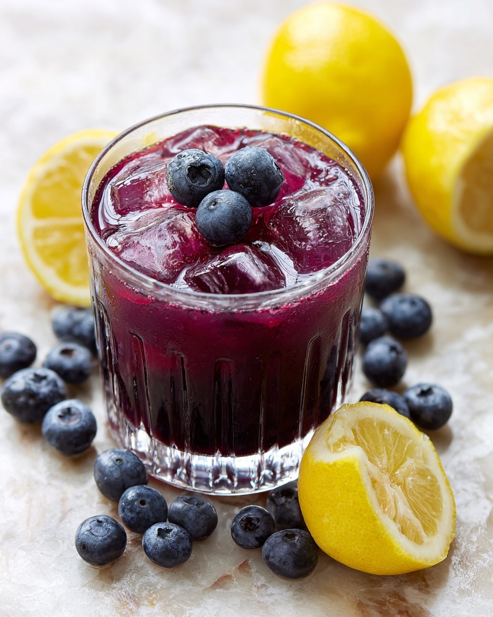 Antioxidant Blueberry-Lemon Green Tea Recipe - Recipe Image