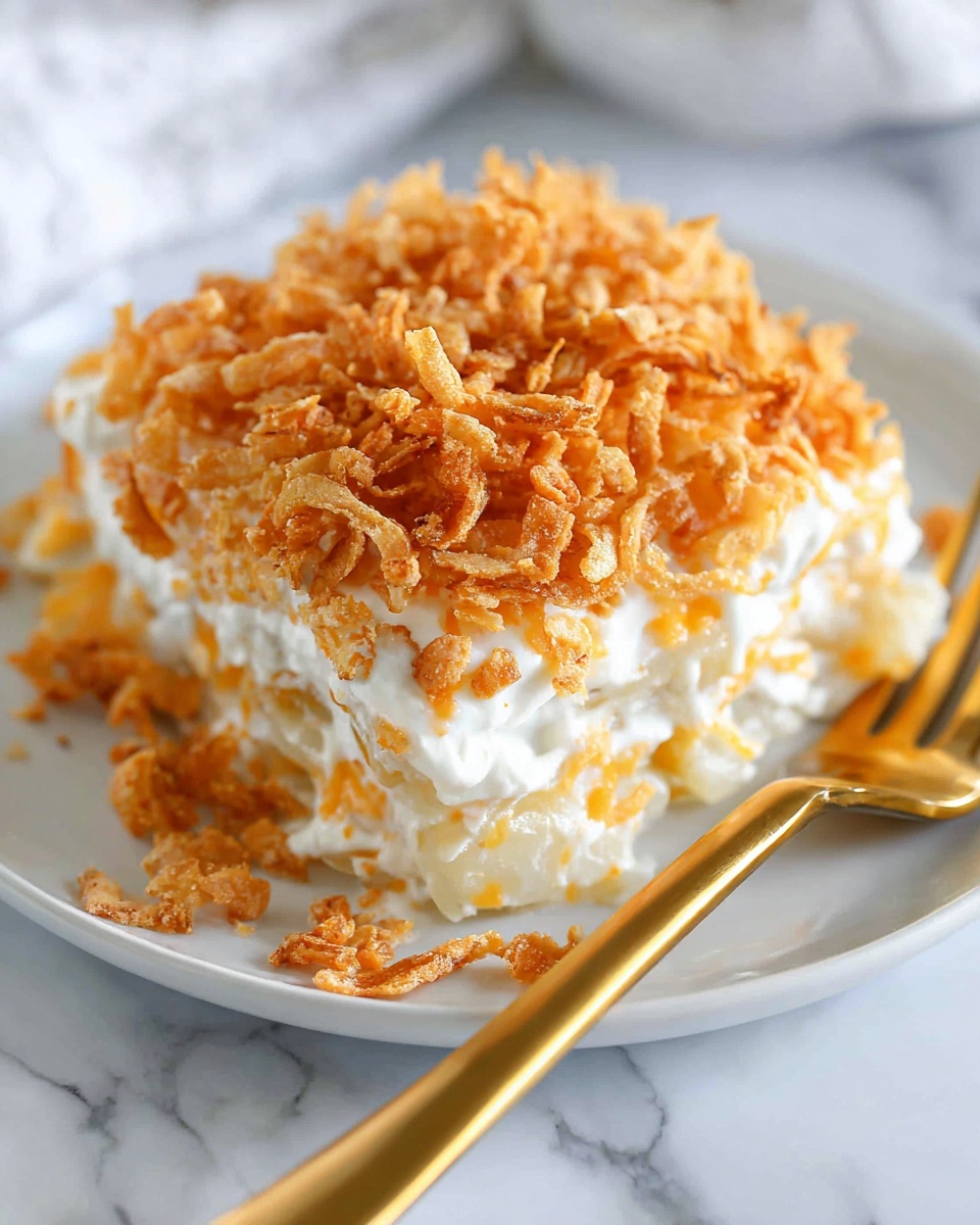 French Onion Funeral Potatoes Recipe - Recipe Image