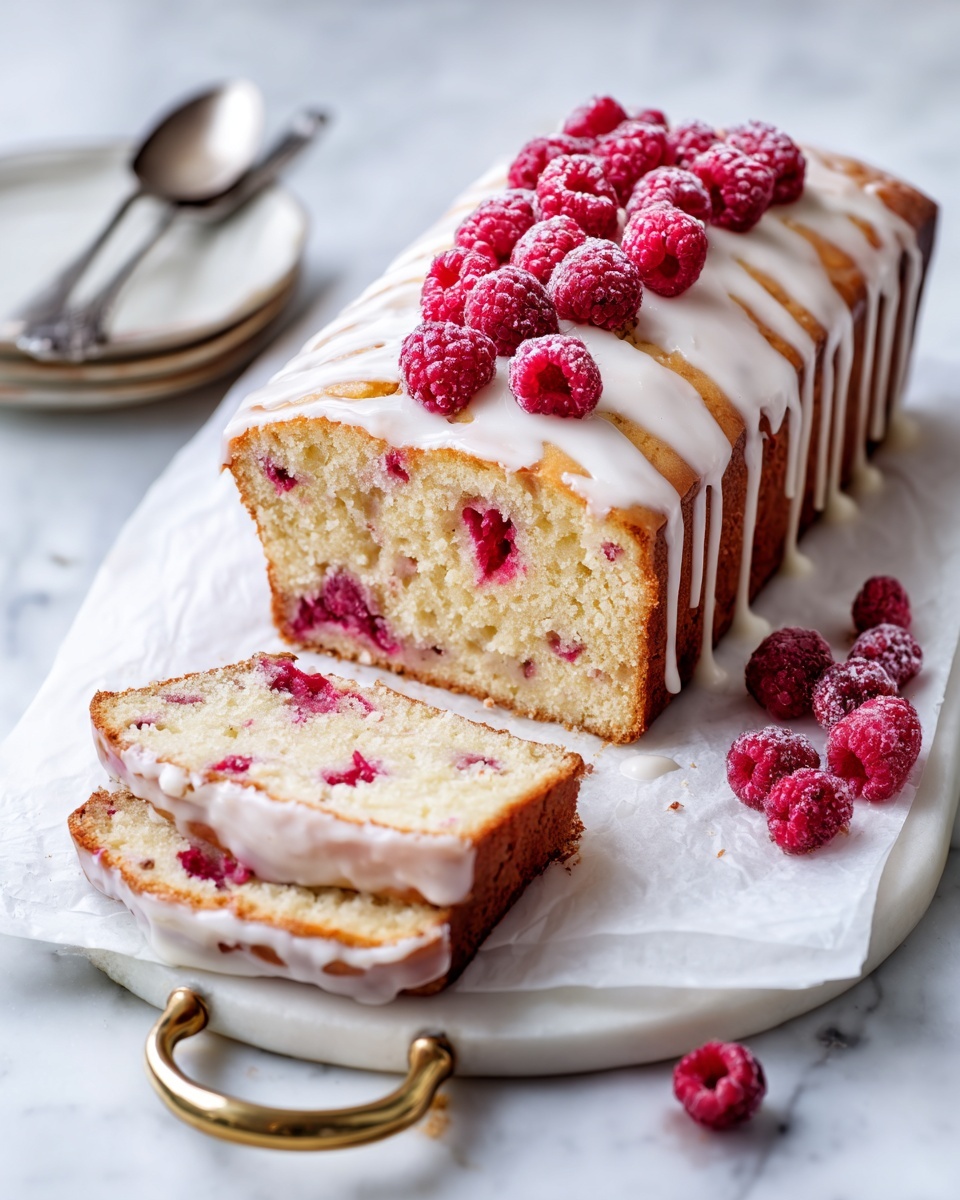 Raspberry Lemon Drizzle Cake Recipe - Recipe Image