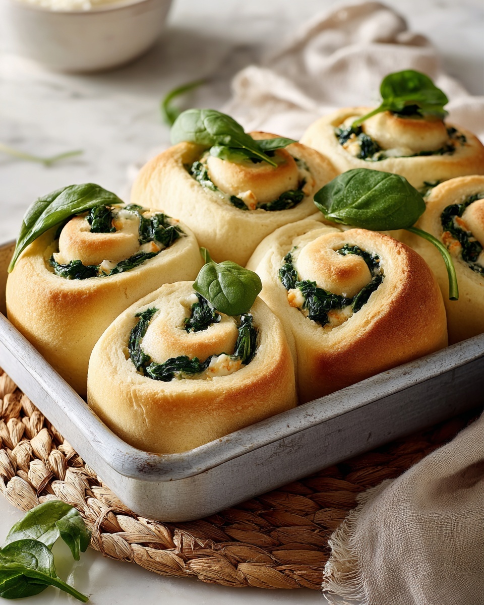 Feta Spinach and Pesto Brioche Recipe - Recipe Image