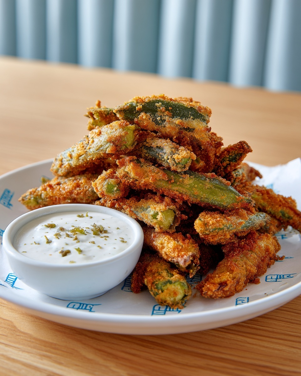 Crispy Okra Fries Recipe - Recipe Image