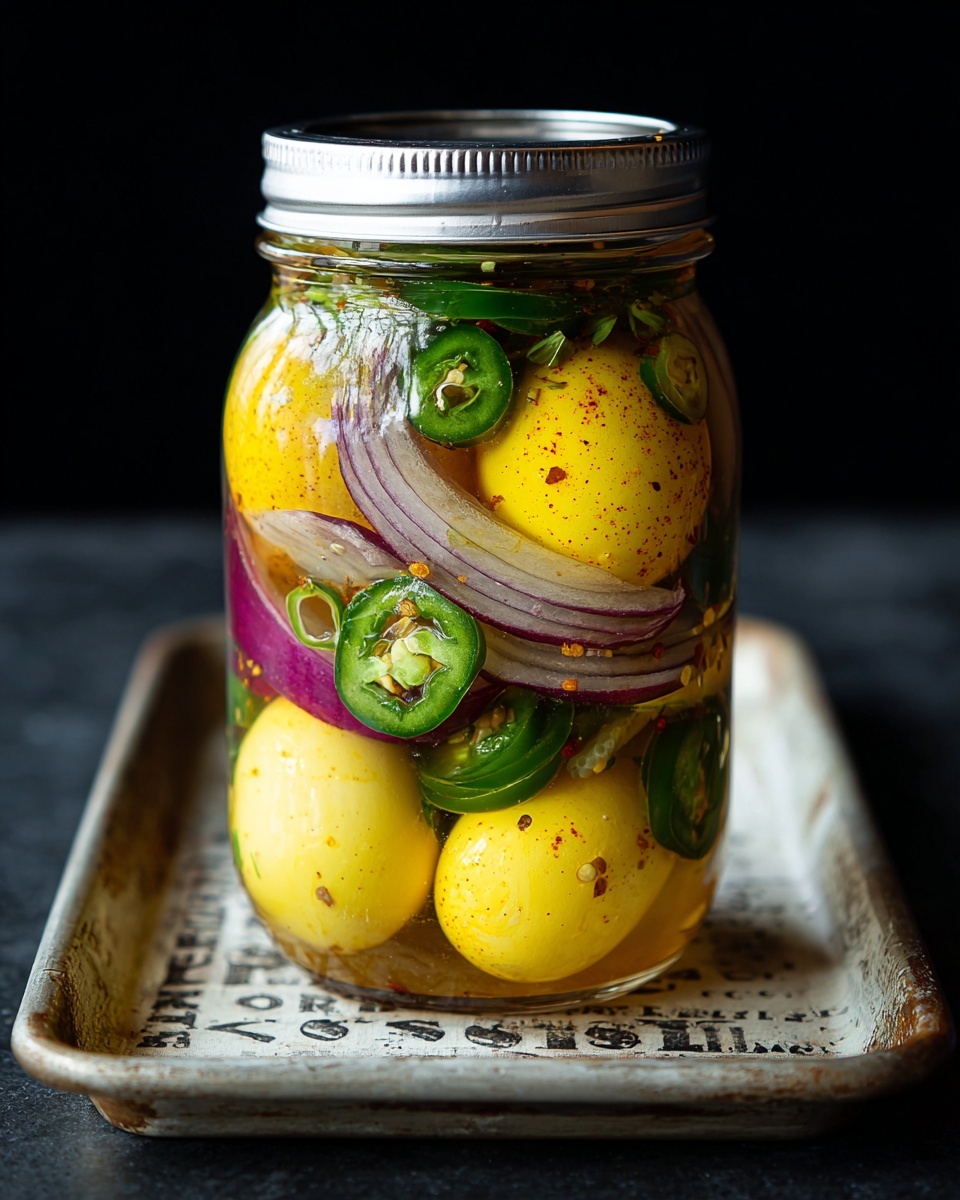 Pickled Eggs and Sausage Recipe - Recipe Image