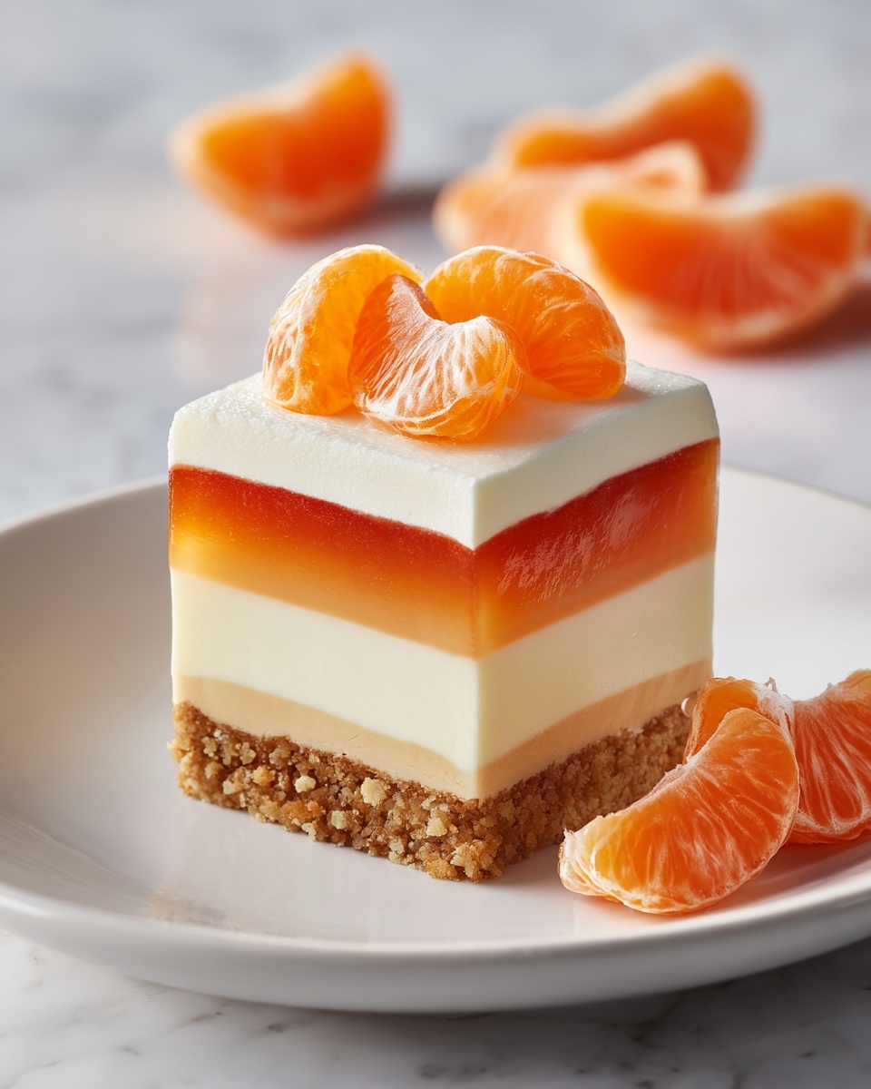 Orange Lush No-Bake Dessert Recipe - Recipe Image