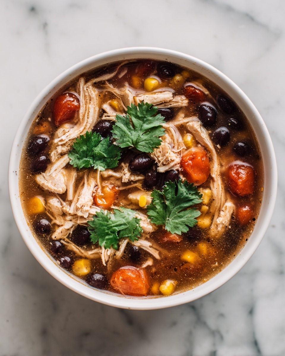 Crockpot Chipotle Chicken Soup Recipe - Recipe Image