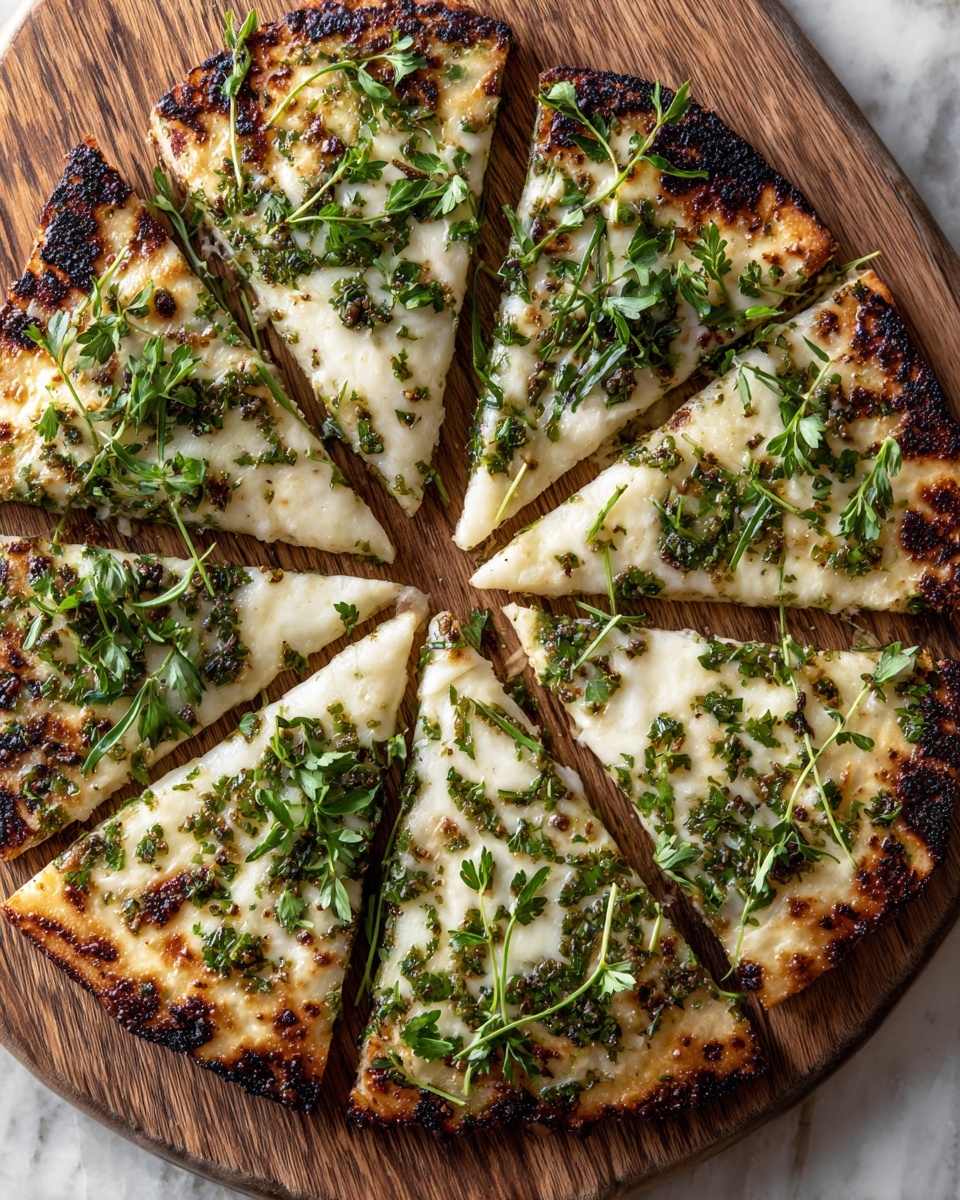 Roasted Garlic and Herb Flatbread Recipe - Recipe Image